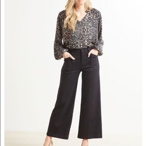 Roan & Ryan Brielle Raglan Blouse Sz L